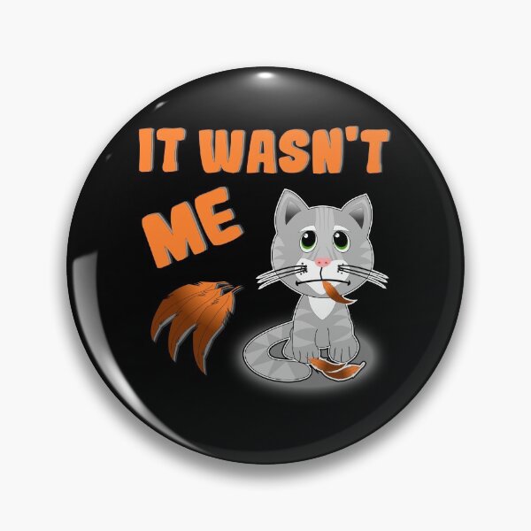 Item preview, Cat it wasn't me designed and sold by Shirt-Scheune.