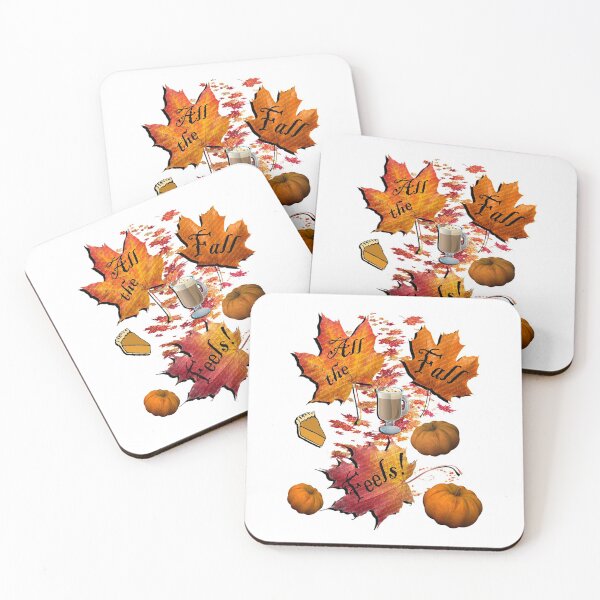 Item preview, Fall Thanksgiving Design All The Fall Feels! Pumpkins, Autumn Leaves & Pumpkin Pie Oh MY!Happy Thanksgiving designed and sold by tamdevo1.