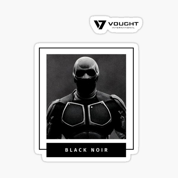 Black Noir Vought International Sticker
