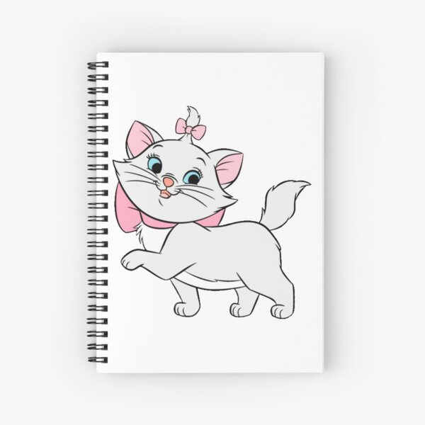Marie The Aristocats Cartoon Spiralblock