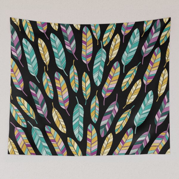 Item preview, Tribal Boho Indian Feathers designed and sold by Vector Scout Lab.
