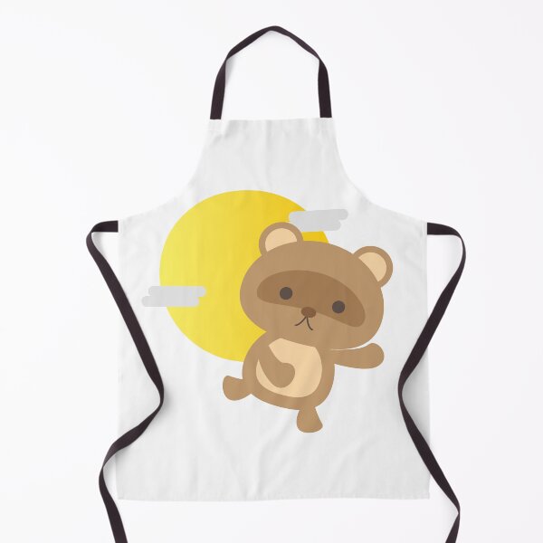 Item preview, Cute cartoon racoon dog Japanese tanuki designed and sold by RaionKeiji.