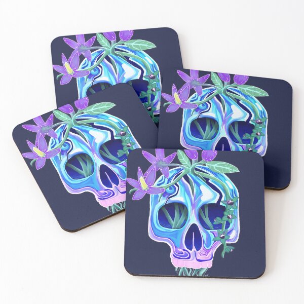 Item preview, Cracked Nightshade Crystal Skull designed and sold by PocketShadow.