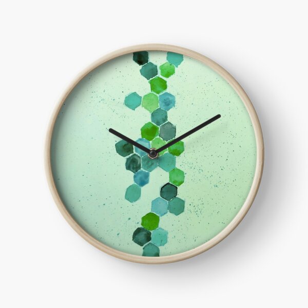 Item preview, Teal Hexagon Code- designed and sold by Abstract-Inc.