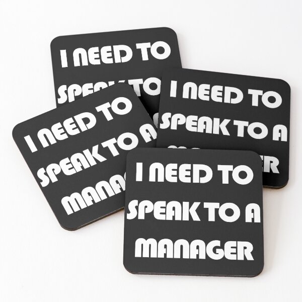 Item preview, I Need To Speak To A Manager designed and sold by Roy Zen.