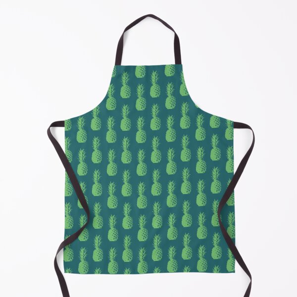 Item preview, Pineapple Pattern - Dark Blue & Green #760 designed and sold by Natural Collective.