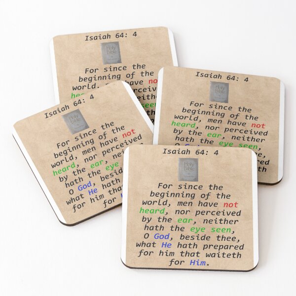 Item preview, Isaiah 64: 4 designed and sold by ErinTr.