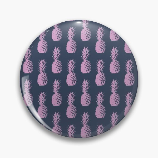Item preview, Pineapple Pattern - Dark Blue & Purple #600 designed and sold by Natural Collective.