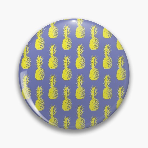 Item preview, Pineapple Pattern - Purple & Yellow #417 designed and sold by Natural Collective.