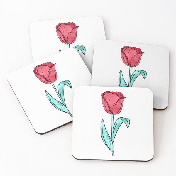 Artikelvorschau, Aquarell Tulpenblume entworfen und verkauft von Jennaviveart.