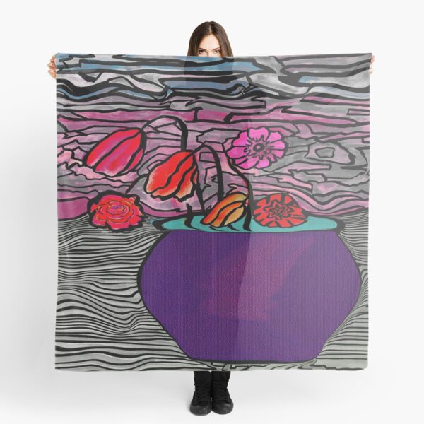 Flower Pot Scarf