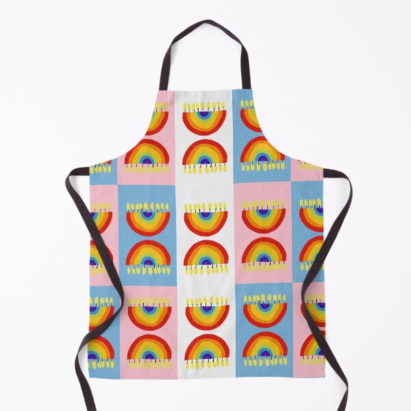 Item preview, Rainbow Chanukiah Trans Grid designed and sold by TillaCrowne.