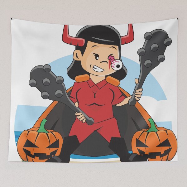 Item preview, Scary Halloween little girl  designed and sold by EveryoneApparel.