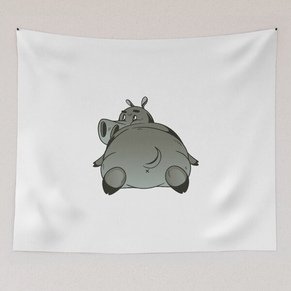 Item preview,  Bulky Animals - Cute Hippo designed and sold by gjen53.