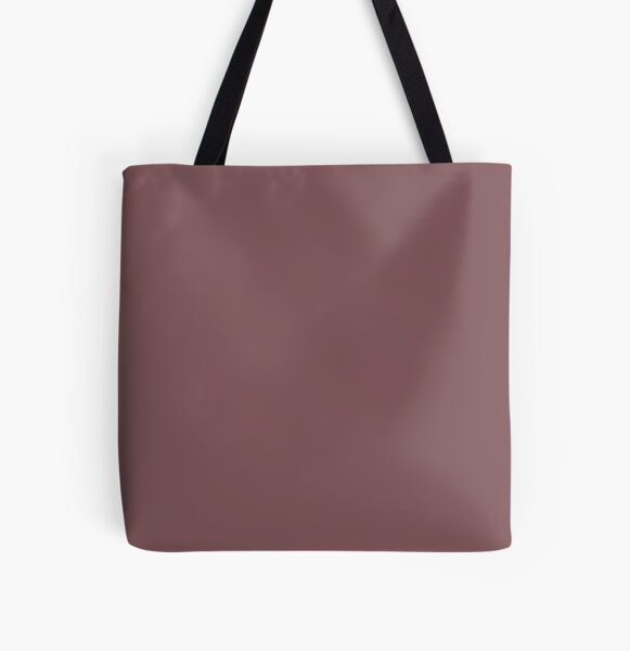 Rose Brown | Color Trends | London | Spring Summer 2020 | Solid Color | Fashion Colors | All Over Print Tote Bag