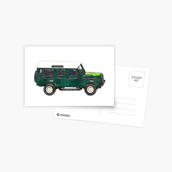 Item preview, Green 4WD SUV designed and sold by sketchcentric.