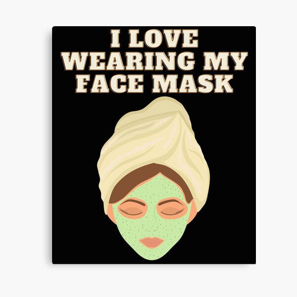 Item preview, I love wearing my face mask, Face mask, covid 19, corona, coronavirus, quarantine, social distancing, virus, designed and sold by bimmer325.