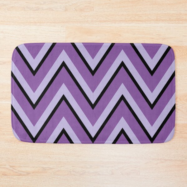 Item preview, Zazzle Black Purple Zig-zag designed and sold by Rollintone.