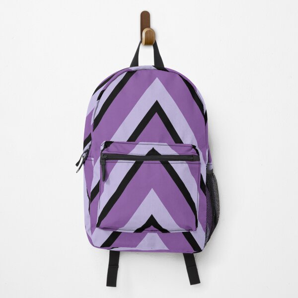 Item preview, Zazzle Black Purple Zig-zag designed and sold by Rollintone.