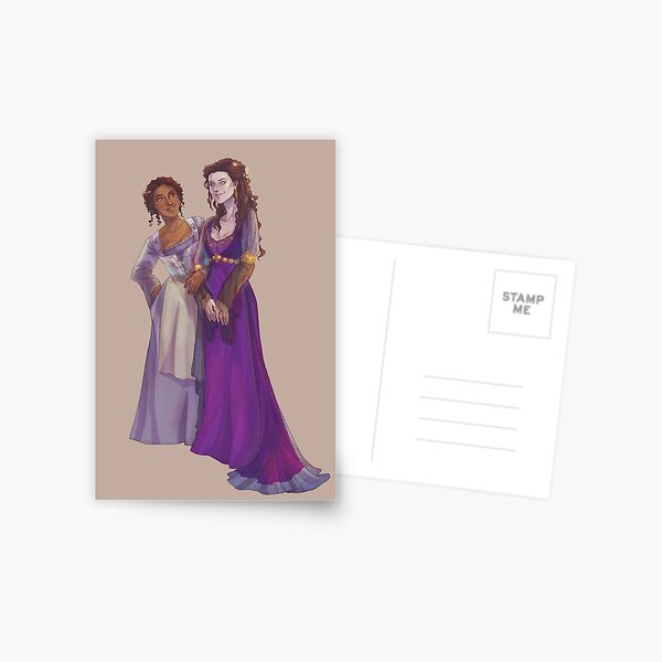 Morgana & Gwen Postcard