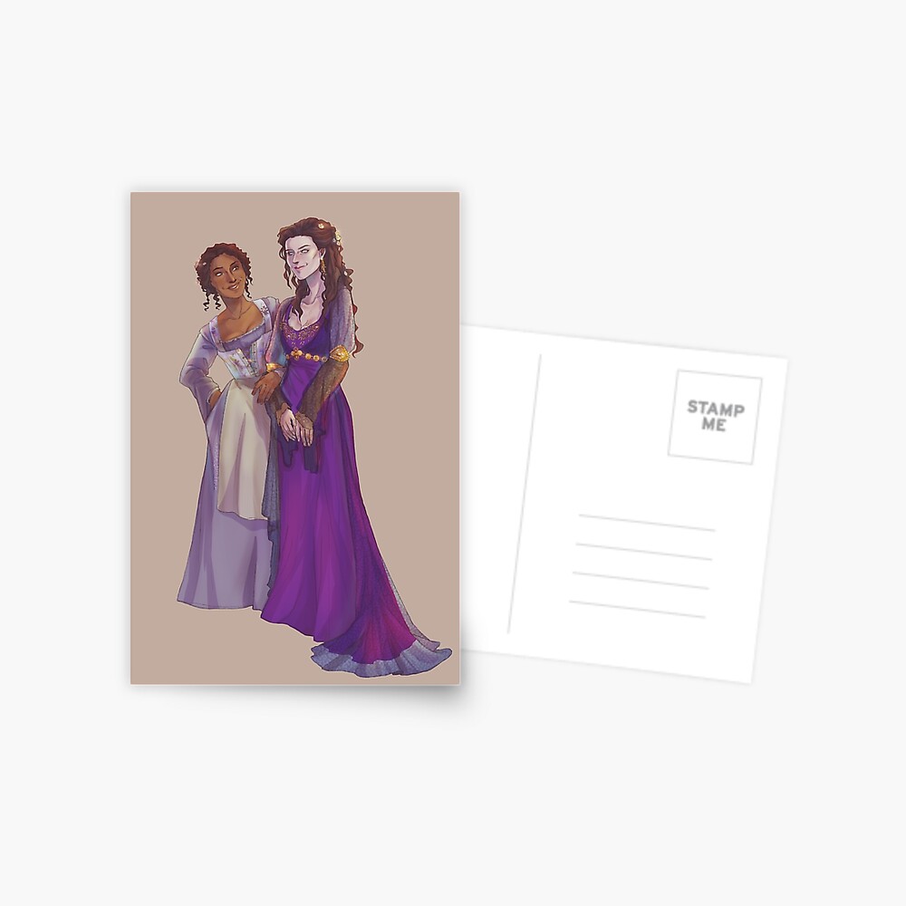 Morgana & Gwen Postcard