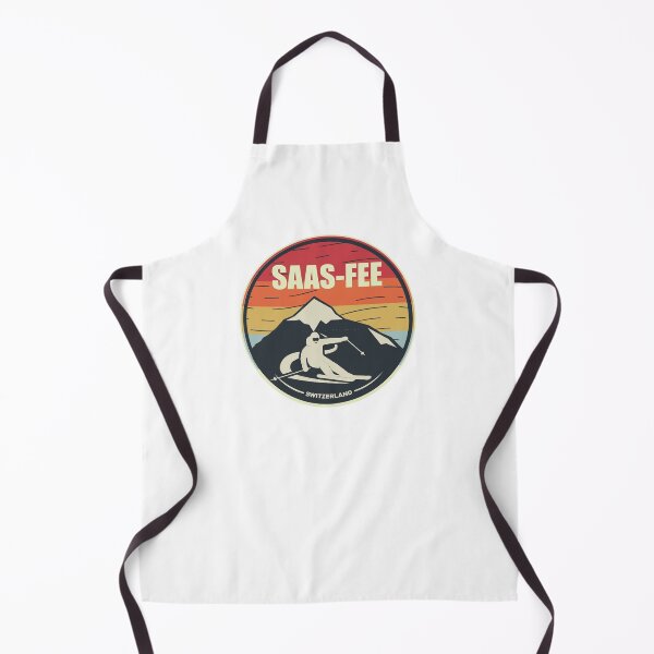 Item preview, Retro Skiing Saas-Fee Switzerland Ski designed and sold by Dan66.