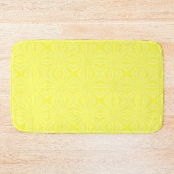 Item preview, Bright Yellow Squiggly Squares designed and sold by AuntieShoe.