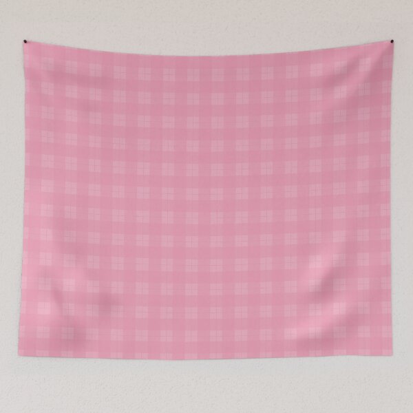 Artikelvorschau, Rosa strukturierter Tartan von Love Coffee and Cake Pattern Collection entworfen und verkauft von CJAura by Claire Jane Johnson.