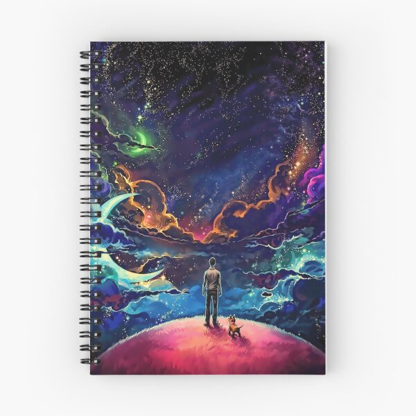 Item preview, Psychedelic Imaginary Space Trippy Planets Dream World Cosmic designed and sold by CanvasKnight.
