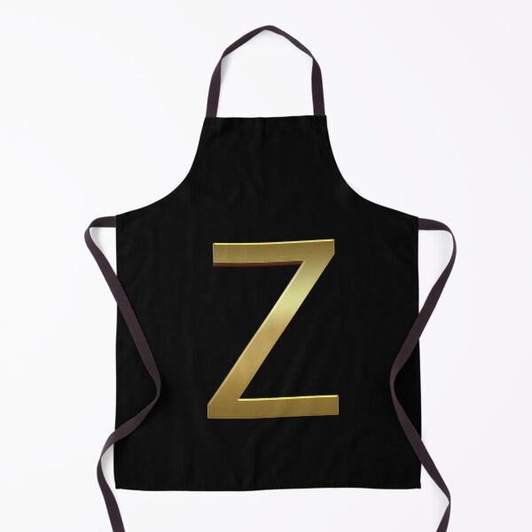 Item preview, Gold On Black Monogram Letter Z | Gold Alphabet designed and sold by SerendipityNow.