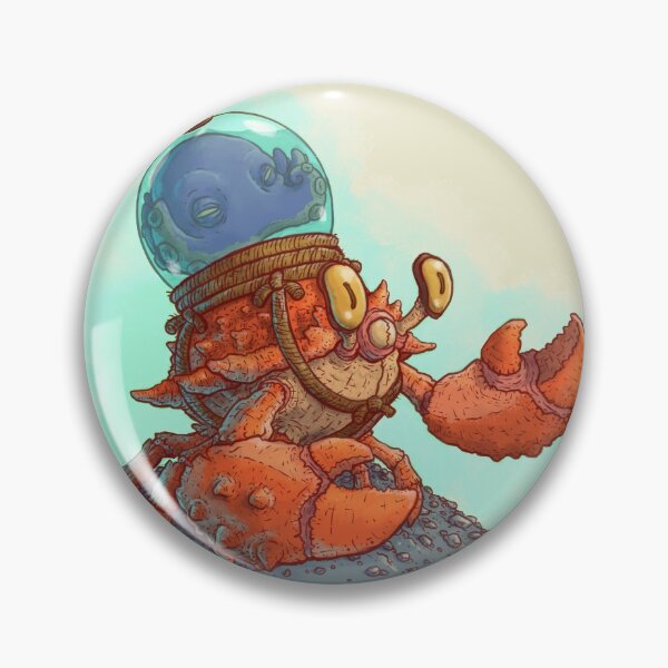 Item preview, The Ocean King Attacks! designed and sold by SketchyAdam.