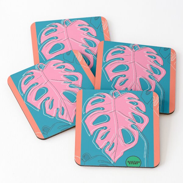 Item preview, Monstera Monkey Leaf Print 4 designed and sold by RivetingStory.