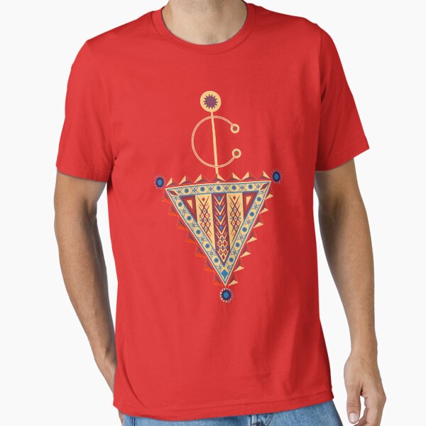 Aperçu de l'œuvre Tazerzit Amazigh. Emblème des Berbères marocains créée et vendue par Casablanca shop.
