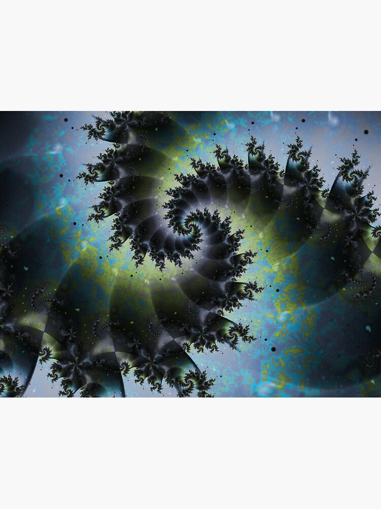 Blue Spiral Galaxy by garretbohl