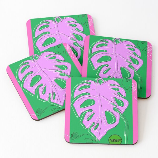 Item preview, Monstera Monkey Leaf Print 6 designed and sold by RivetingStory.