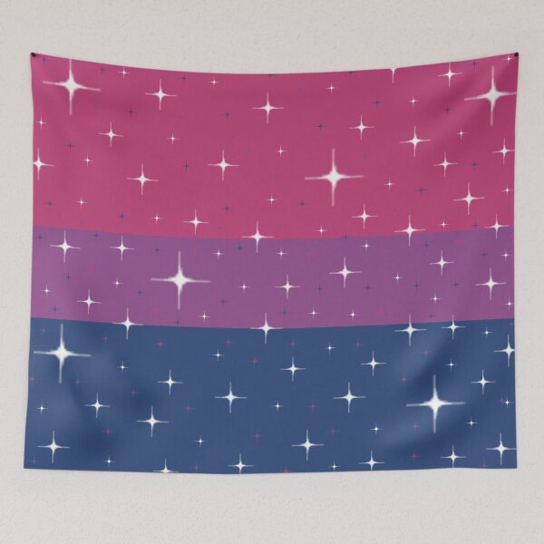 Item preview, glitter bi flag  designed and sold by Narniax.