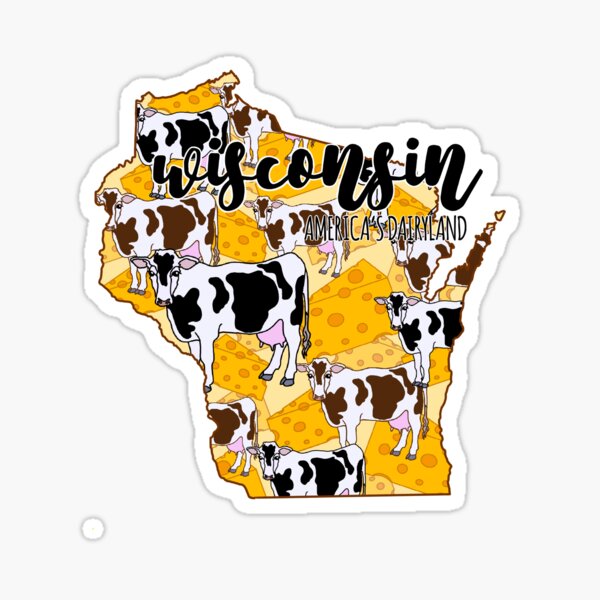 Vista previa del artículo con la obra «Apodo del estado de Wisconsin», diseñado y vendido por emm416.