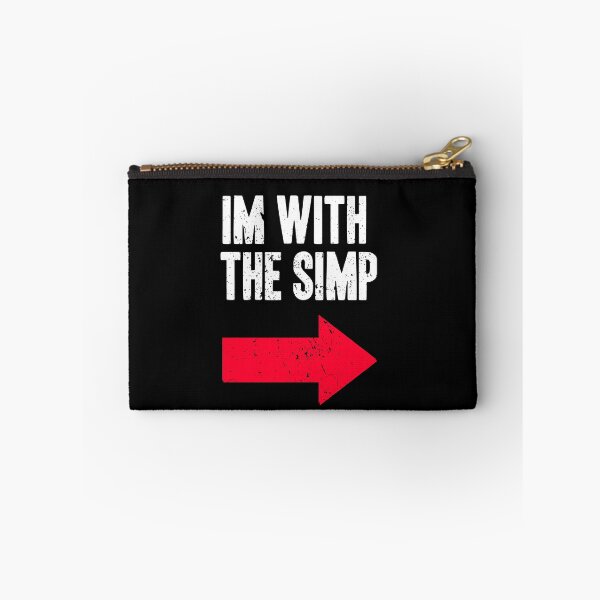 Item preview, Im With The Simp designed and sold by RainbowPandas.