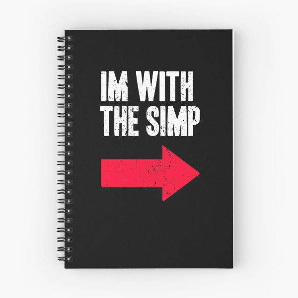 Item preview, Im With The Simp designed and sold by RainbowPandas.