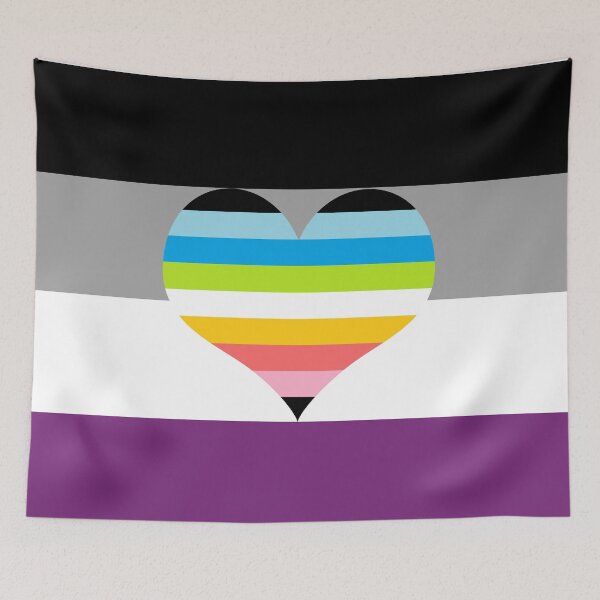 Item preview, Queer Asexual Pride Flag designed and sold by DarkVulpine.