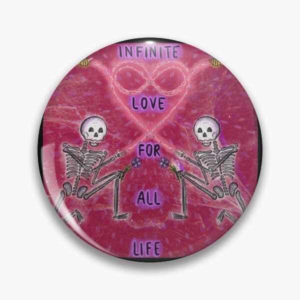 Item preview, Infinite Love for All Life Skeletons designed and sold by soultinted.