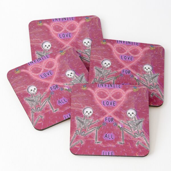 Item preview, Infinite Love for All Life Skeletons designed and sold by soultinted.