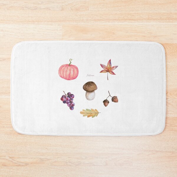 Item preview, Mushroom, Pumpkin and more Autumn nature designed and sold by frenchstylehome.