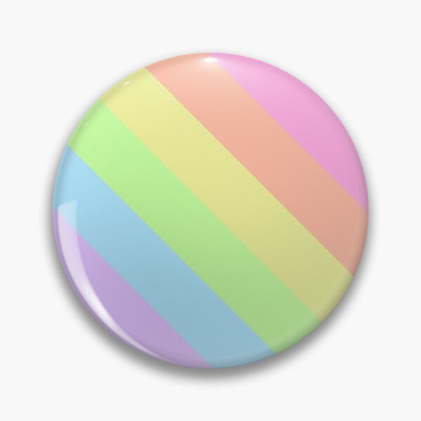 Item preview,  Pastel Retro Rainbow Diagonal Stripes 2 designed and sold by wordznart.