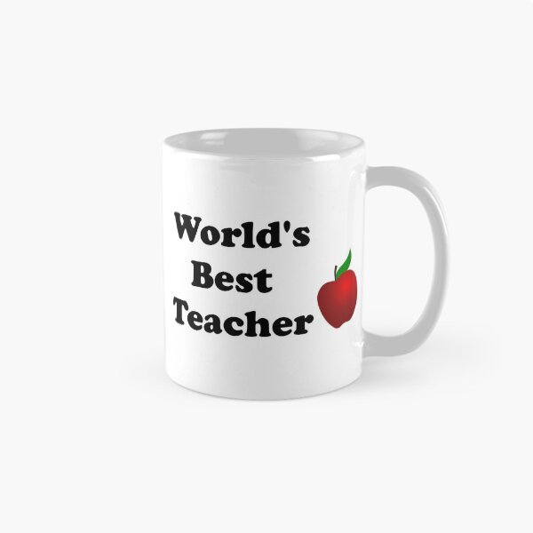 Item preview, World's Best Teacher designed and sold by ThingsByJoy.
