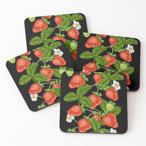 Item preview, Garden of Plump Juicy Strawberries designed and sold by Alladin7.