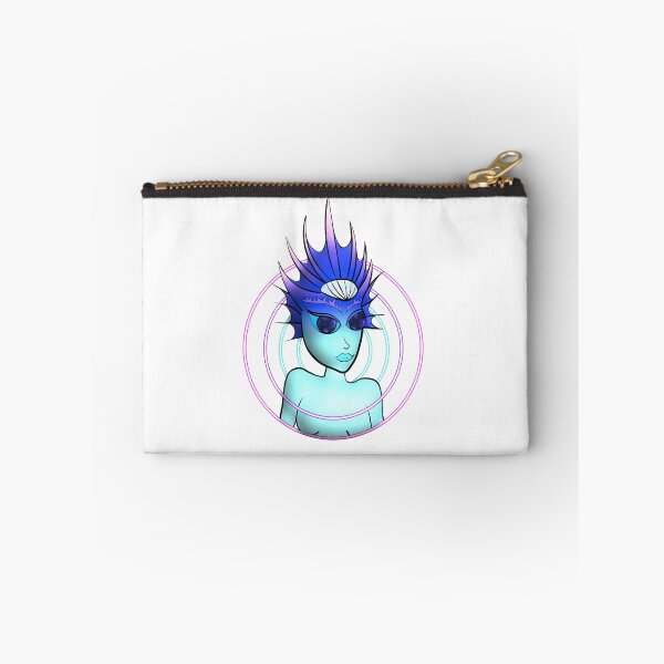Item preview, Blue neon mermaid designed and sold by IndigoLove.