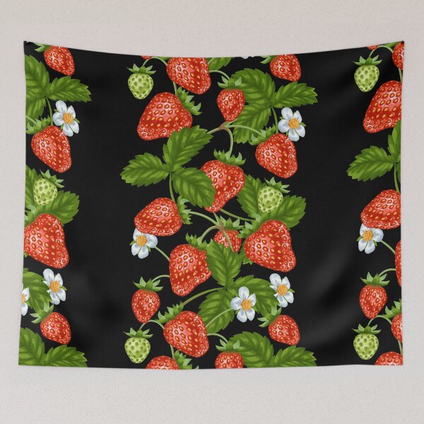 Item preview, Garden of Plump Juicy Strawberries designed and sold by Alladin7.
