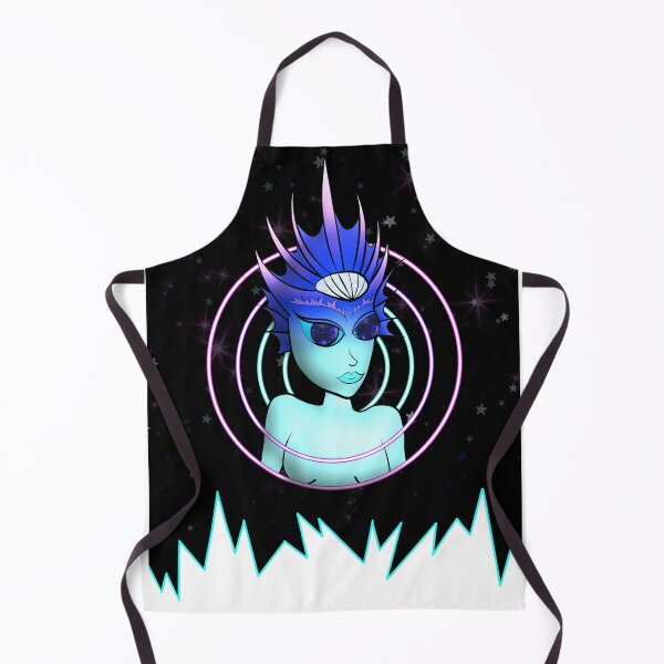 Item preview, Blue neon mermaid designed and sold by IndigoLove.