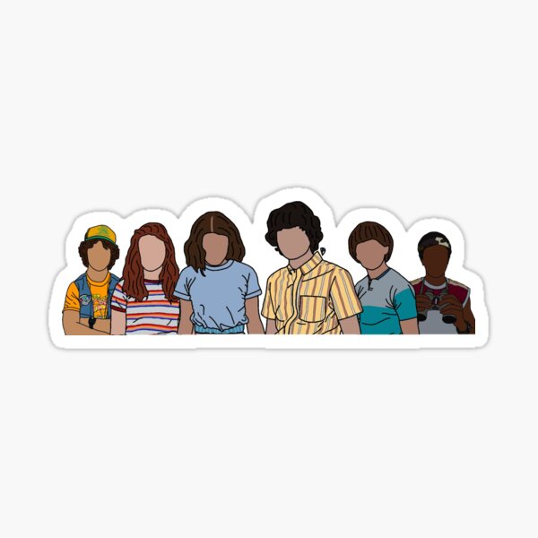 Stranger Things: The Party Sticker